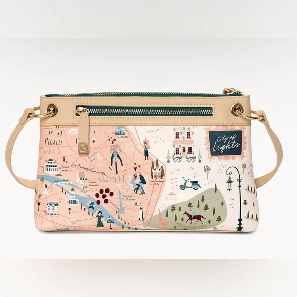 NWT Spartina 449 Paris Crossbody Purse - Picture 2 of 10